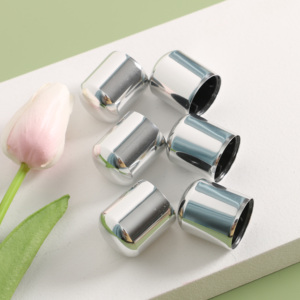 10Ml 20Ml 50Ml Kim Loại Nặng Thẻ Nước Hoa Thủy Tinh Chai 15 Mét Vít <span class=keywords><strong>Cap</strong></span> Phun Nắp Octagon Núi Với Màu Đỏ Bạc Sáng Bóng Sẵn Sàng - Product Image 5