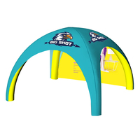 Auvent gonflable de camping, tente gonflable Portable pour 2 personnes, 13 pieds/4x4m