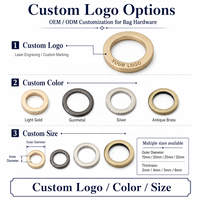 Gusseiserner O-Ring aus Metall, sicher, klein, verdickt, nahtlos, für Hundehalsbänder, Taschen, Schlüsselanhänger und Hardware-Zubehör