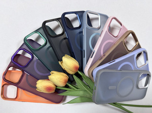 Étui de protection magnétique sans fil à texture simili-peau pour <span class=keywords><strong>iPhone</strong></span> 17 16 <span class=keywords><strong>Pro</strong></span> Max, plusieurs couleurs, couverture intégrale - Product Image 4