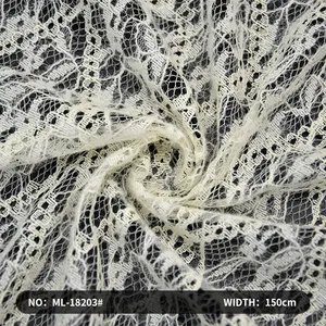 Wholesale Custom Stretch Cotton Nylon Spandex Fabric Lace Clothes Accessories Lace