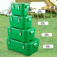 Ensemble de 4 pièces 20L/25L/35L/50L Ensemble de chauffe-plats pour la restauration Baril thermique isolé pour les événements en plein air