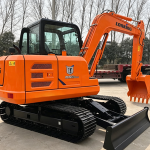 รถขุดตีนตะขาบ Solid Built CDM6075 ขนาด 7.5 ตัน ระบบไฮดรอลิกกำลังขับคงที่ สำหรับงานขุดดินปริมาณมาก - Product Image 1