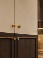 Armoires XINGRUO, meubles de chambre à coucher, placard intégré, porte shaker, armoire en noyer, verre cannelé, LED, maison
