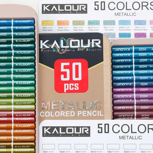 KALOUR <span class=keywords><strong>Crayon</strong></span> <span class=keywords><strong>aquarelle</strong></span> Offre Spéciale de qualité supérieure de 72 couleurs dans un tube cylindrique en carton <span class=keywords><strong>Prix</strong></span> - Product Image 3