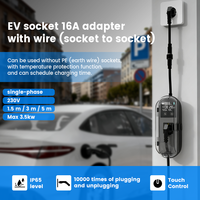 Adaptateur de chargeur EV portable sans fil, prise factice CCS1 CCS2 J1772, fiches personnalisées US Brésil Afrique du Sud AU, rallonge SUPER
