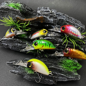 Giappone Design Pesca traballante esca da Pesca 32mm 4.4g affondamento Minnow Isca esca artificiale per spigolo pesce persico luccio il ruscello trota esca - Product Image 3