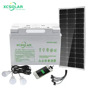 도매 1kw/2kw/1KVA/2KVA Lifepo4 3.2V 리튬 이온 48V 태양 전지 배터리 모두 하나의 휴대용 태양 광 발전소 태양 광 발전기