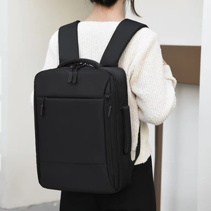Sac à dos pour ordinateur portable unisexe, imperméable, antivol, géométrique, avec logo personnalisé, avec port USB, pour l'université, les voyages, l'école, 20-39L, vente en gros - Product Image 6