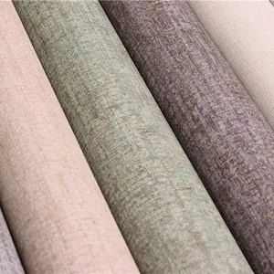 Luxury Germany European Style Solid Color Indoor Wallpaper Roll 10m x 1.06m For Home Decoring Bedroom