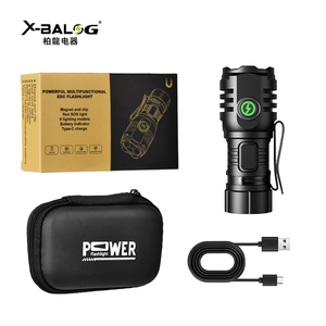 सफेद लेजर स्पॉटलाइट रिचार्जेबल फ्लैशलाइट 8 मोड एल्यूमीनियम मिनी एलईडी लाइट क्लिप के साथ प्रकाश पेन फ्लैशलाइट - Product Image 1