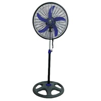 Ventilateur électrique sur pied oscillant en plastique de 18 pouces, prix d'usine