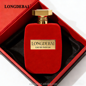 Wholesale Soft Rectangular <b>Perfume</b> <b>Bottle</b> 30ml 50Ml 100Ml Velvet Glass <b>Perfume</b> <b>Bottle</b> Empty Luxury <b>Perfume</b> <b>Bottle</b> With Zamac Cap - Product Image 5