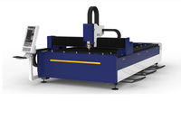 Mesin Pemotong Laser Serat Plat Lembaran Tunggal China 1500w 3KW 6KW 12KW 20KW Harga Pabrik Mesin Pemotong Laser Logam