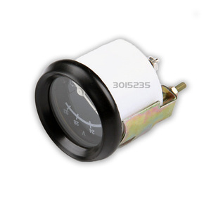 Voltímetro Redondo Tipo Puntero DC 3015235 para Generador Diésel, Medidor de Batería, Material de Acero - Product Image 2