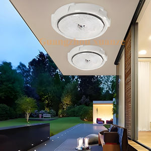 Hofoled 50W 100W 150W Square Waterproof <strong>Outdoor</strong> LED Ceiling <strong>Lamp</strong> Indoor <strong>Solar</strong> Led Ceiling <strong>Light</strong> - Product Image 1