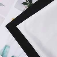 Nouveauté : Tissu de doublure en pongé 100 % polyester super doux pour costumes