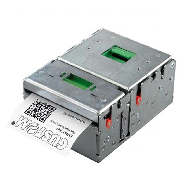 Receipt Printer 80mm Thermal Printer SDK Enabled USB/RS232 Interfaces 200mm/s Printing Speed for Self Service Terminal Kiosks