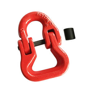 G80合金ウェブスリングチェーン接続リンクハンマーロックコーティング仕上げ箱入り - Product Image 4