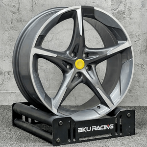 ล้อแม็ก Bku 5x114.3 สำหรับ <span class=keywords><strong>Ferrari</strong></span> SF90 Spider <span class=keywords><strong>F8</strong></span> Tributo 488 296 GTB 812 <span class=keywords><strong>Competizione</strong></span> 12 สูบ SP3 ขนาด 20 21 นิ้ว ล้ออัลลอยสั่งทำพิเศษ - Product Image 2