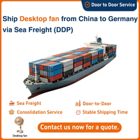 Ventilateurs de bureau : Agent maritime de Chine vers l'Allemagne, DDP porte-à-porte, transitaire le plus rentable, logistique économique