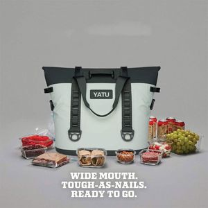 Borsa Termica Pieghevole Riutilizzabile <span class=keywords><strong>in</strong></span> PVC Ecologico con Logo Personalizzato per Spiaggia e Campeggio - Product Image 2