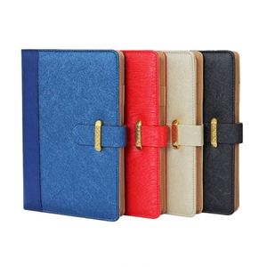 Most Selling Business Hardcover A5 Leather Notebook 100 Sheets Shiny Textured Journal Slicing Built-in <b>Pen</b> Insert Customizable - Product Image 1