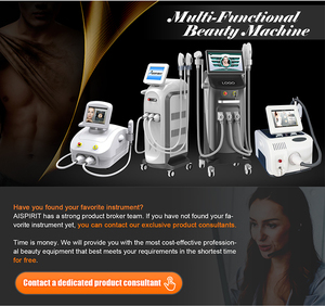 Nhà Máy bán hàng trực tiếp 4 trong 1 đa chức năng OPT IPL <span class=keywords><strong>e</strong></span>-ánh sáng ND yags 808nm Diode lasering máy - Product Image 6