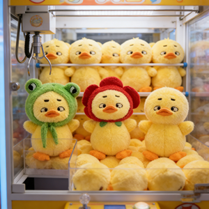 Venta al por mayor de patos de peluche personalizados de 8 pulgadas, juguetes de animales de peluche suaves, pedidos al por mayor para minoristas y tiendas de regalos a nivel mundial - Product Image 1