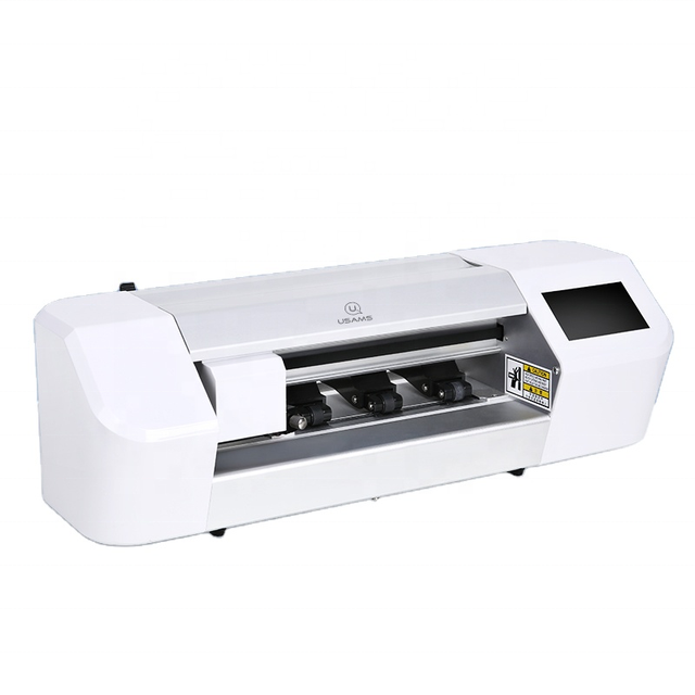 USAMS ZB107 Mini Automatic Smart Cutting Machine for Phone Screen Protector Film Laser Cutting Machine Automatic Cutting Plotter