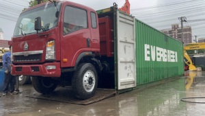 Camión Ligero CNHTC de Segunda Mano con Luz Roja, Vista Frontal, Vehículo Comercial con Motor de 6000 KG, Informes Disponibles - Product Image 4