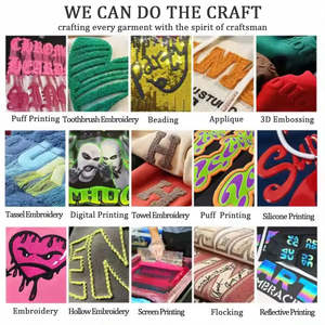 Sudaderas Casuales con Capucha para <span class=keywords><strong>Hombre</strong></span>, Tejido de Punto Moderno, Logotipo Personalizado Bordado, Ribete Trenzado, Cierre de Cremallera, Bolsillo Delantero Extra Grande - Product Image 5