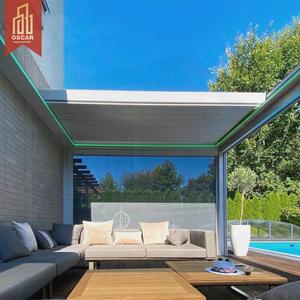 Idées d'installation de pergola pour <span class=keywords><strong>terrasse</strong></span> de toit, couverture de patio, <span class=keywords><strong>terrasse</strong></span> arrière-cour, divertissement et détente en plein air dans le <span class=keywords><strong>jardin</strong></span>, pergola rétractable - Product Image 1