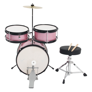<span class=keywords><strong>Batería</strong></span> <span class=keywords><strong>Infantil</strong></span> <span class=keywords><strong>Profesional</strong></span> de Madera de 12 Pulgadas, Color Rosa Brillante, con Trono para <span class=keywords><strong>Batería</strong></span> - Product Image 4