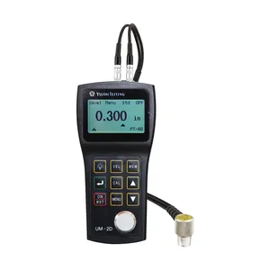YUSHI Hot Sale Digital Ultrasonic Thickness Gauge UM-2 0.8-300mm for NDT Pipe Thickness Measurement Steel Carton Steel