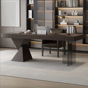 Bàn quản lý đơn giản và cao cấp phong cách tối giản Ý Bàn máy tính văn phòng tại nhà - Product Image 1