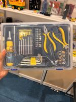 Jeu de tournevis multi-embouts personnalisable, kit d'outils de réparation DIY pour ordinateur portable, téléphone, étui rigide - Outil manuel et électrique pour la maison avec support OEM