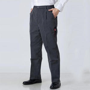 Pantaloni <span class=keywords><strong>da</strong></span> <span class=keywords><strong>Chef</strong></span> HZO-22006 per <span class=keywords><strong>Uomo</strong></span>, Uniforme <span class=keywords><strong>da</strong></span> Cucina per Ristorante, Pantaloni <span class=keywords><strong>da</strong></span> Lavoro Stampati con Vita Elastica - Product Image 3