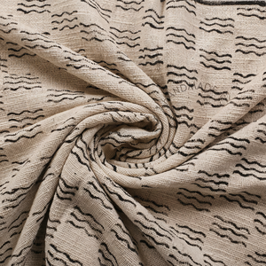 ผ้าห่มขนแกะขนาดพิเศษพิมพ์ลายด้วยมือสีน้ำตาลแดงสีขาวมีพู่ตกแต่งห้องฤดูหนาว - Product Image 1