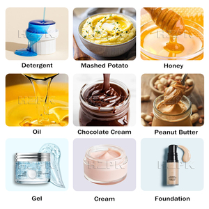 HZPK Máquina Llenadora Automática de Botellas de 5 Galones para Líquidos Viscosos, Pasta, Miel, con Bomba de Rotor de 4 Cabezales, Fabricante - Product Image 2