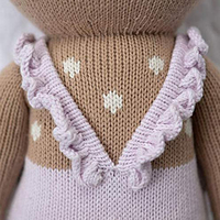 Jouet en peluche tricoté sur mesure, renne de Noël, cadeau pour enfants, super doux et kawaii, animaux en peluche tricotés, poupées