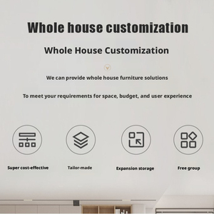 Armario Moderno de Madera Personalizado, Duradero, Independiente, con Diseño Ecológico <span class=keywords><strong>para</strong></span> Colgar Ropa, Ideal <span class=keywords><strong>para</strong></span> Dormitorios, Apartamentos y Hoteles, Ahorra Espacio - Product Image 4