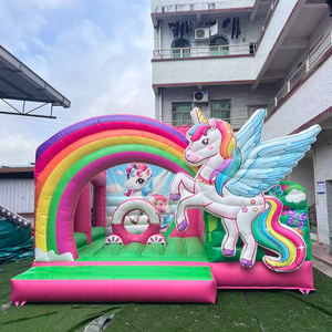 Château gonflable licorne d'extérieur pour saut et amusement - Product Image 2