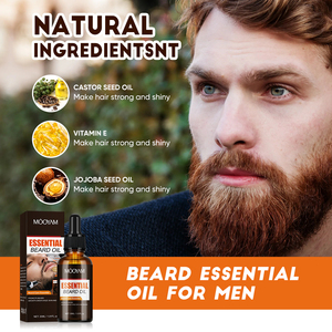 Olio Essenziale per la Cura della Barba da Uomo Nutre la Pelle Sotto la Barba Migliora la Qualità della Pelle Potenzia la Salute della Barba - Product Image 4