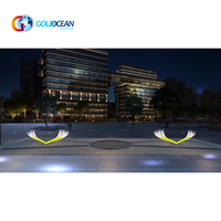Conception gratuite 16.6x5.1m contrôle du programme fontaine d'eau dansante au sol
