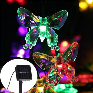 Luces led <span class=keywords><strong>de</strong></span> noche <span class=keywords><strong>de</strong></span> mariposa para exteriores, lámpara <span class=keywords><strong>de</strong></span> mesa, tazón <span class=keywords><strong>de</strong></span> inodoro, panda, cadena Solar - Product Image 4