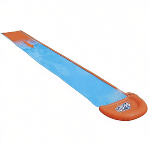Toboggan aquatique gonflable Bestway pour enfants, 488 x 82 cm, pour le plaisir en plein air - Product Image 3