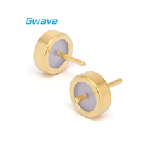 Perle en verre hermétique avec diamètre de 0.51mm et longueur de broche de 3.12mm pour connecteur et application RF