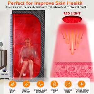 Sauna vapeur portable moderne en acrylique, tente de sauna à vapeur à commande informatique, chaise pliante, pour usage domestique, appartement, villa 1 - Product Image 2