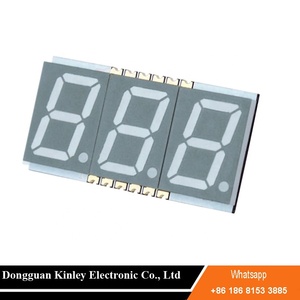 Siêu đỏ mini SMD <span class=keywords><strong>7</strong></span> bảy đoạn dẫn hiển thị 0.2 inch 5.08mm 2 chữ số bề mặt gắn kết <span class=keywords><strong>7</strong></span> đoạn hiển thị - Product Image 3